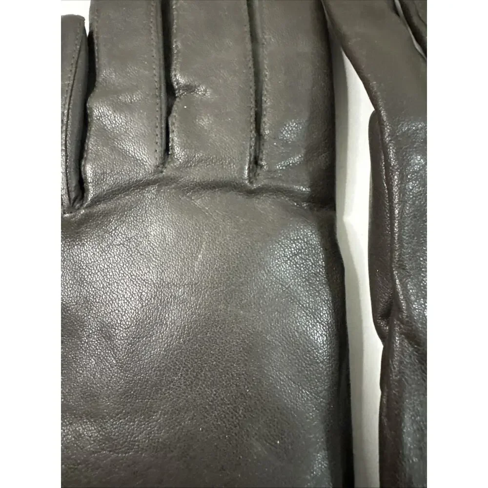 Vintage Leather Driving Gloves Womens Size 7 Brown